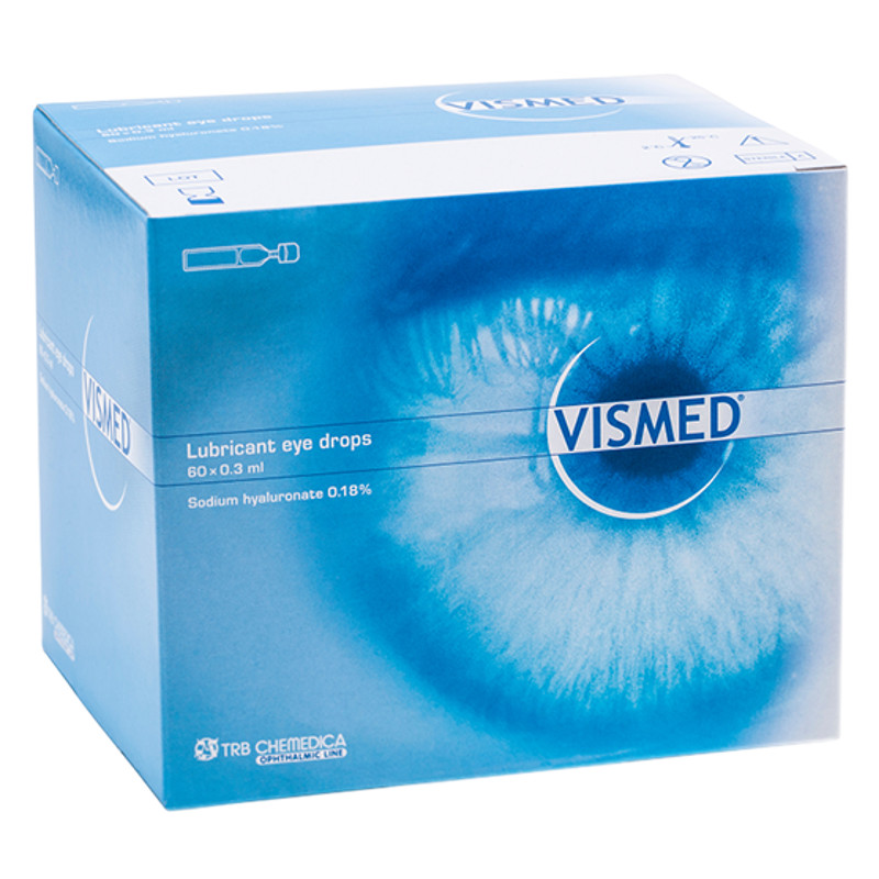 VISMED Gtt Opht 1.8 mg/ml 60 Monodosen 0.3 ml