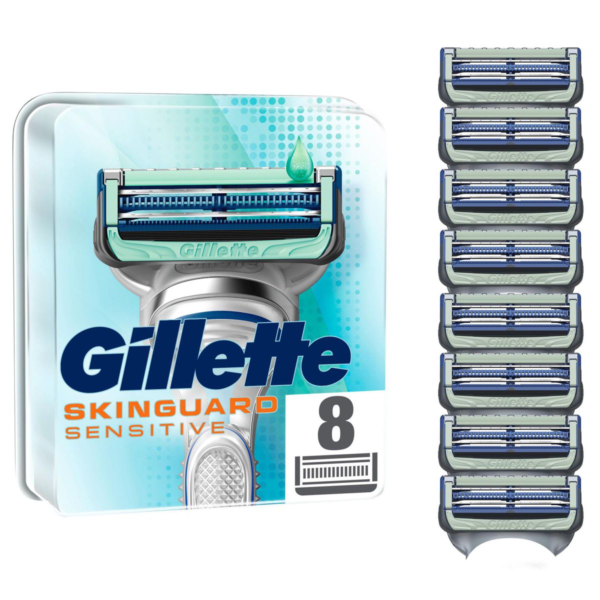 GILLETTE SkinGuard Sensitive Klingen 8 Stück