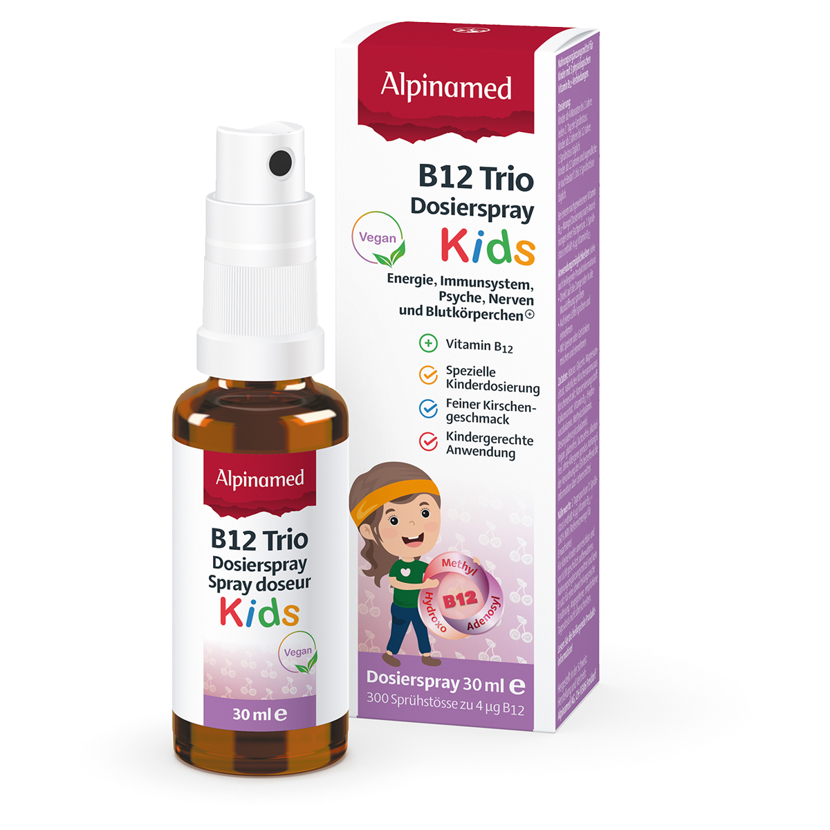 Alpinamed B12 Trio Dosierspray Kids Flasche 30 ml