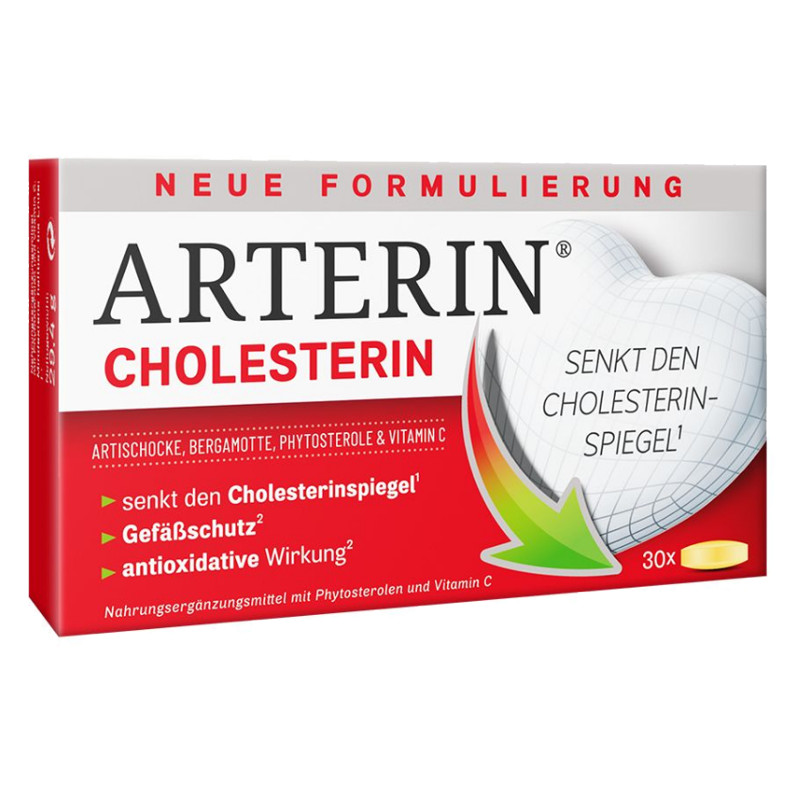 Arterin Cholesterin Tabletten 30 Stück