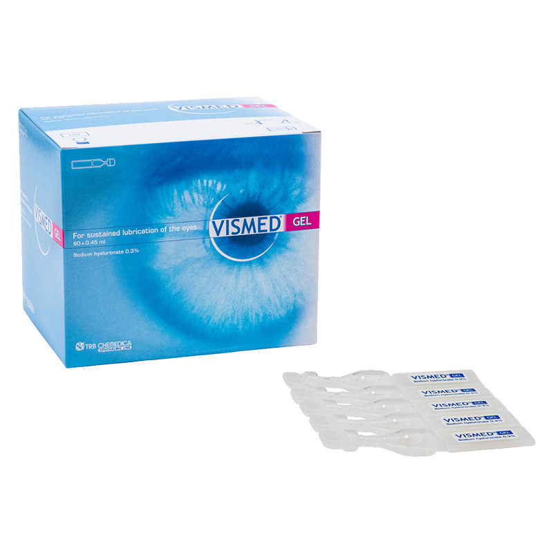 VISMED Gel 3 mg/ml Hydrogel 60 Monodosen 0.45 ml