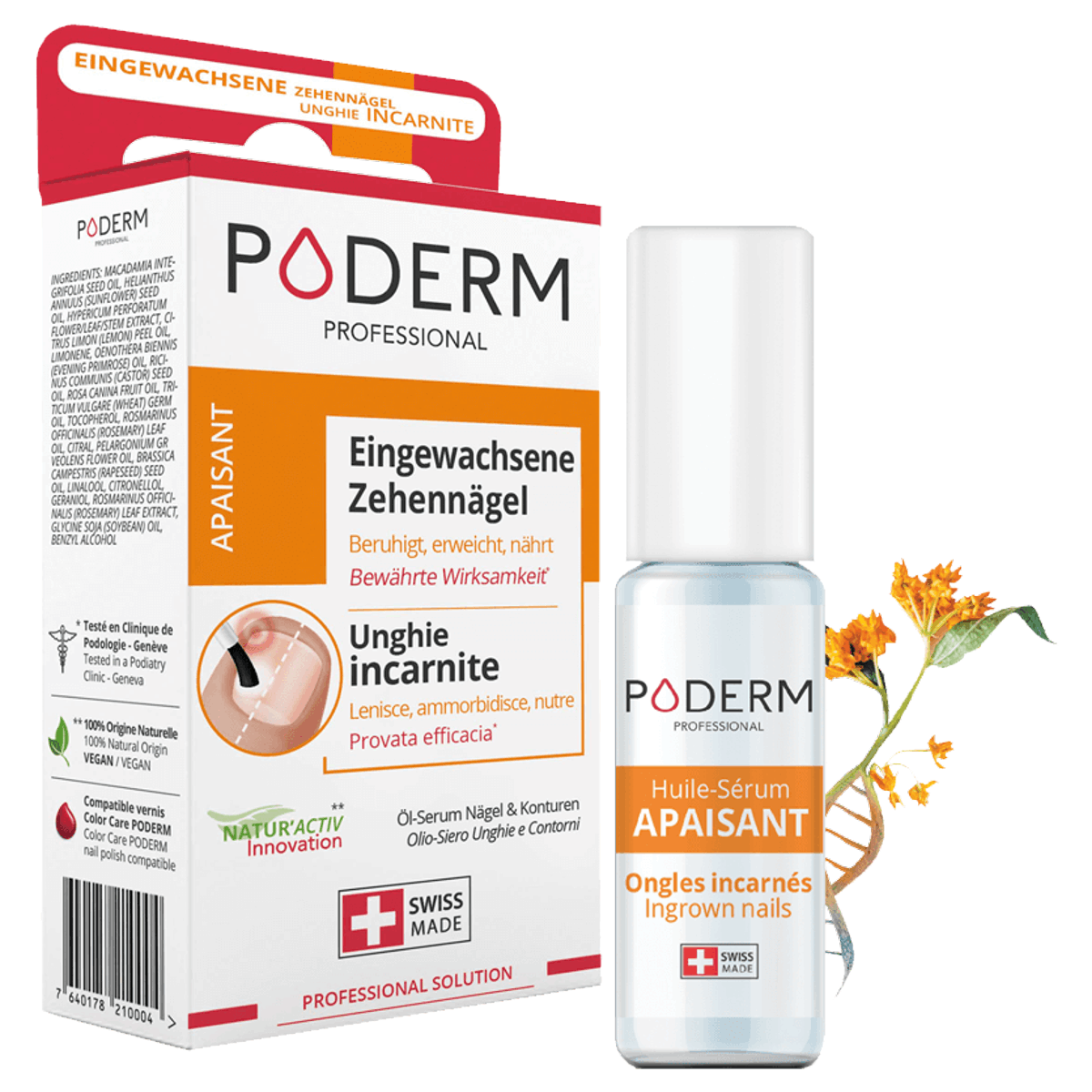 Poderm eingewachsene Nägel Apaisante 8 ml