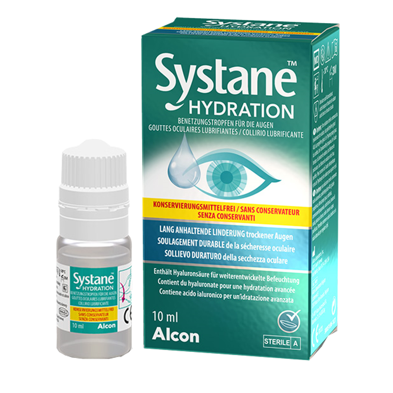 Systane Hydration Benetzungstropfen ohne Konservierungsmittel 10 ml