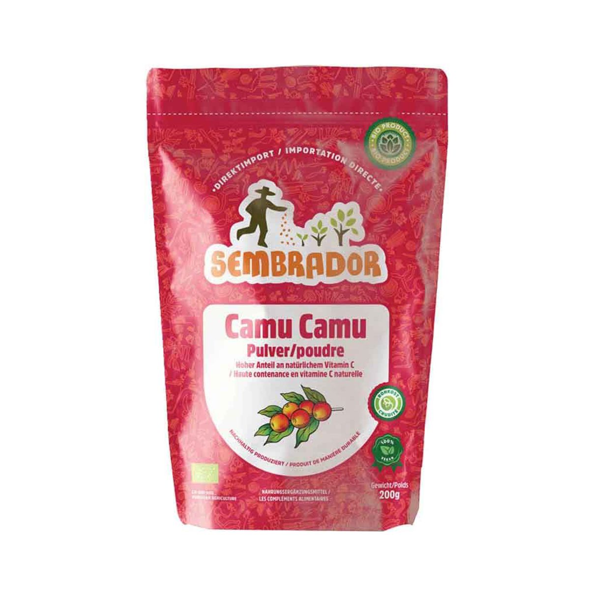 SEMBRADOR Camu Camu Pulver Bio 200 g