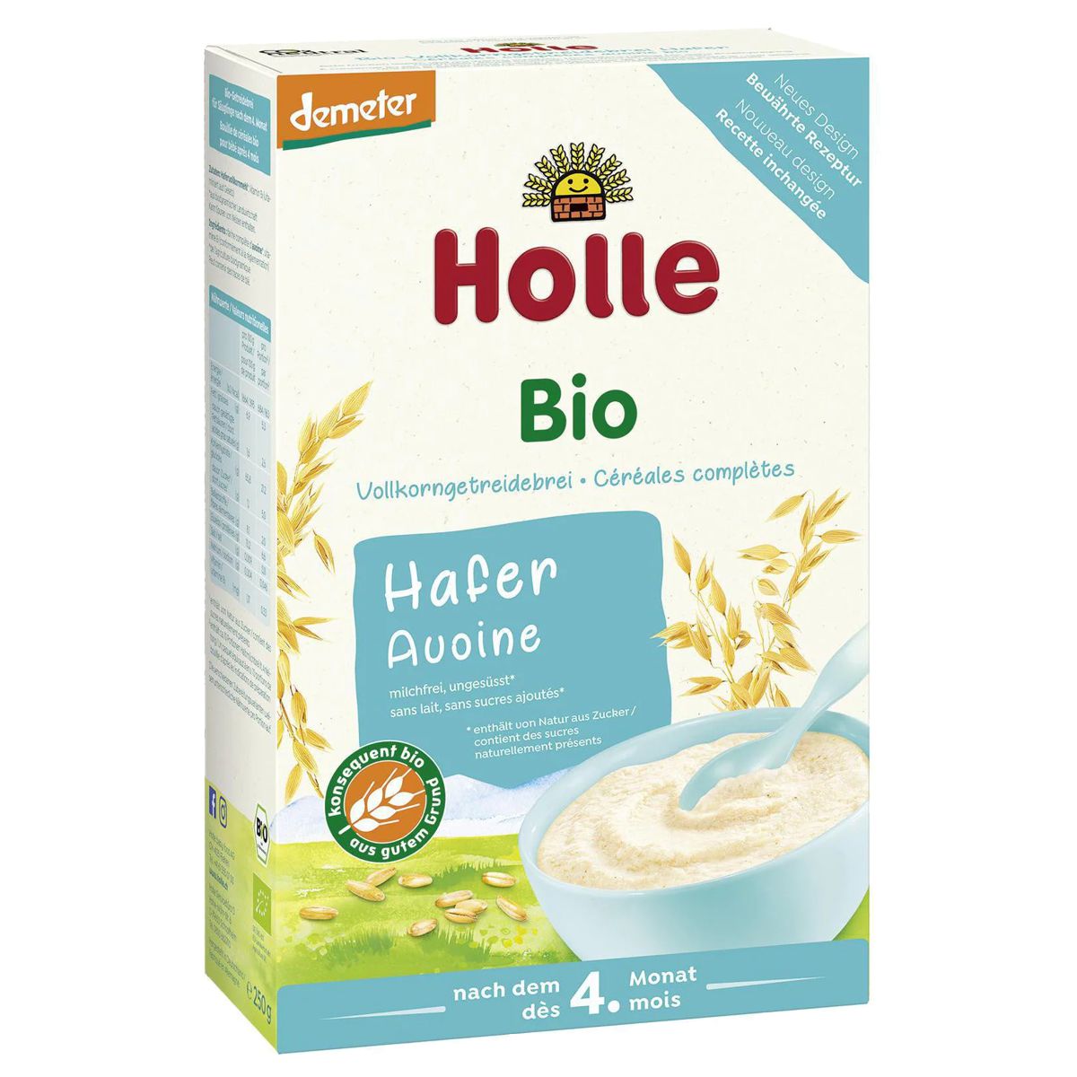 Holle Babybrei Haferflocken Bio 250 g