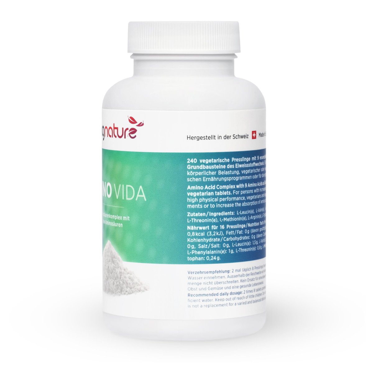 Kingnature Amino Vida Tabletten 240 Stück