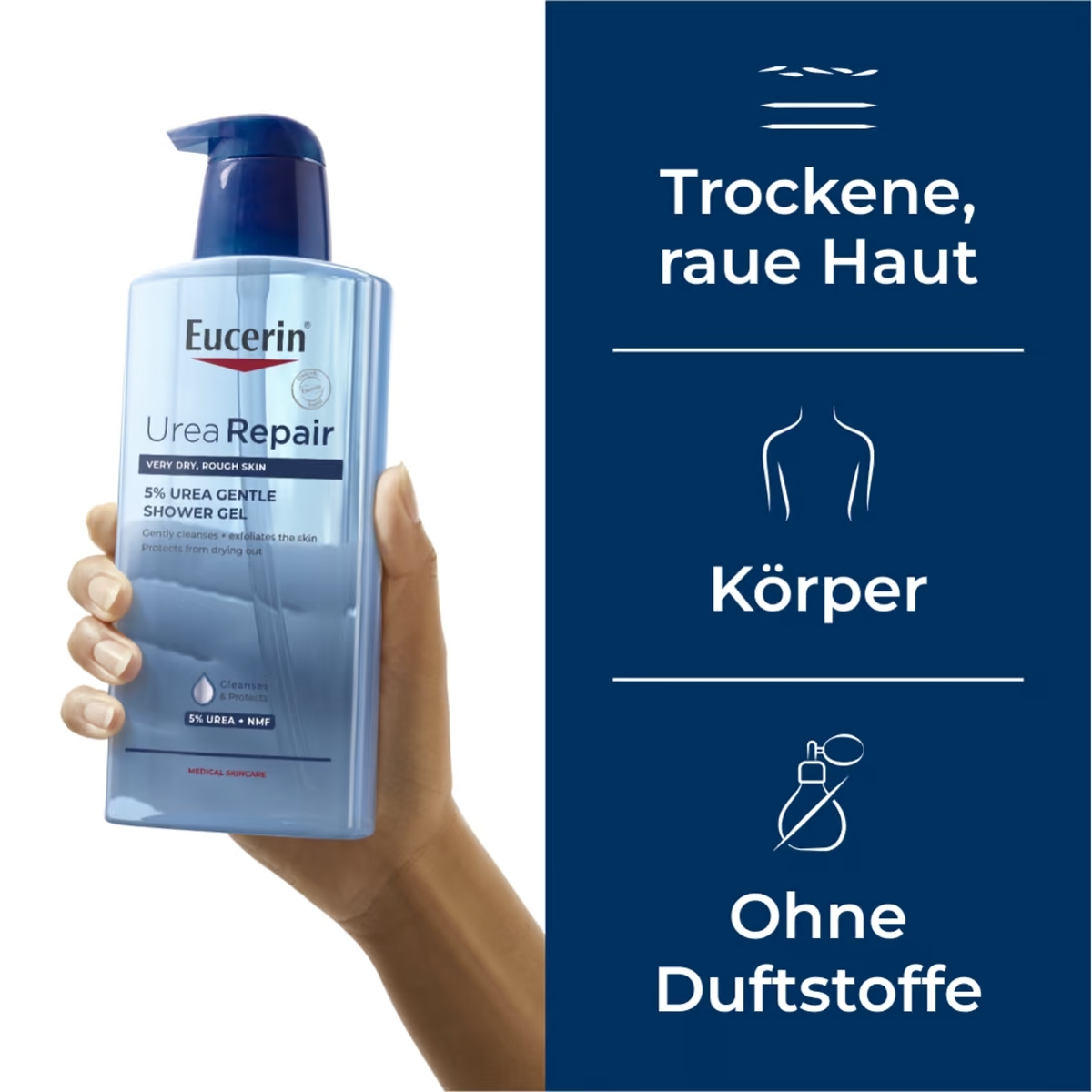 Eucerin Urea Repair sanft Duschgel 5 % Urea 400 ml