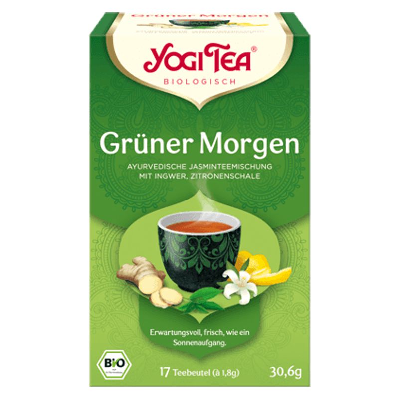 Yogi Tea Grüner Morgen 17 Beutel