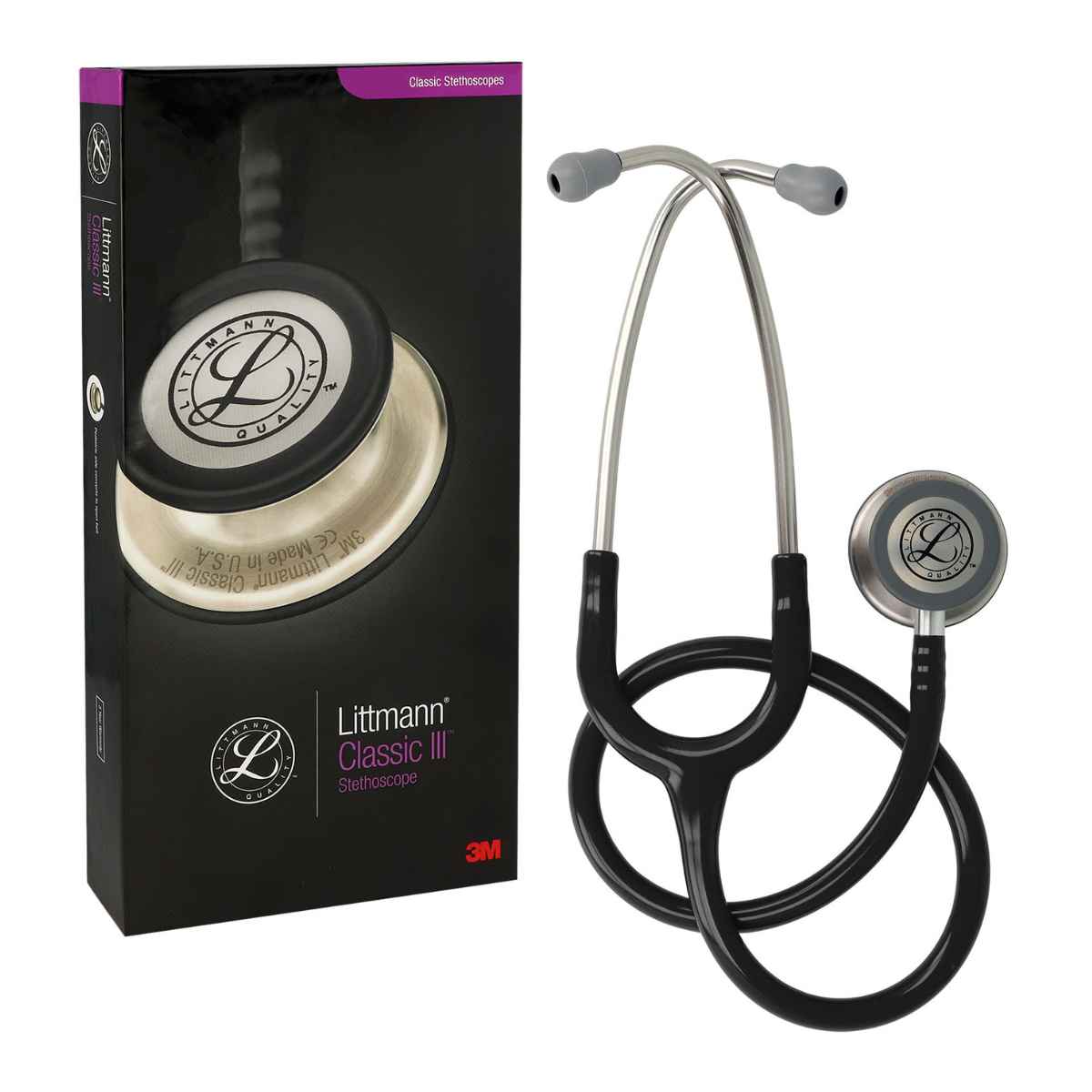 3M LITTMANN Stetho ClassIII 69cm Schlauch schwarz