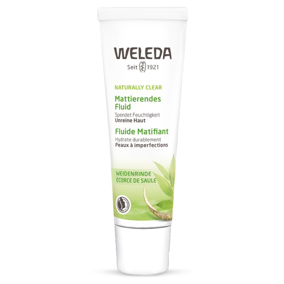 Weleda Naturally Clear Mattierendes Fluid Tube 30 ml