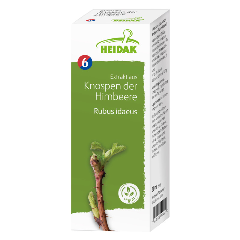 Heidak Knospe Himbeere Rubus idaeus Flasche 30 ml