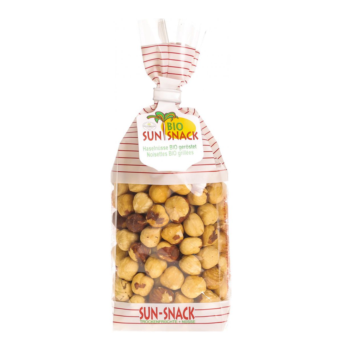 Sun Snack Haselnusskerne blanch geröstet Bio 225 g