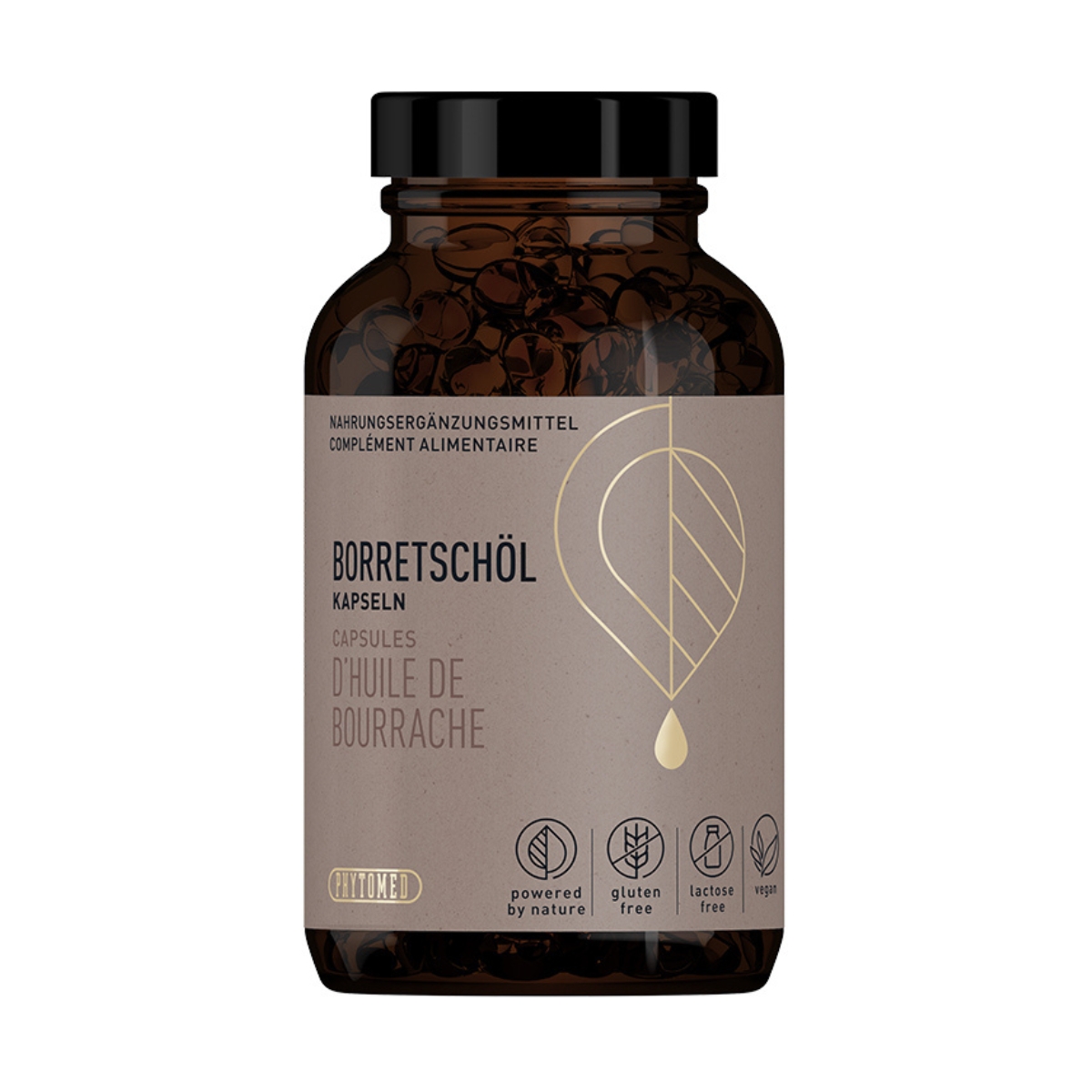 Phytomed Borretschöl Kapseln 500 mg vegetabil 400 Stück