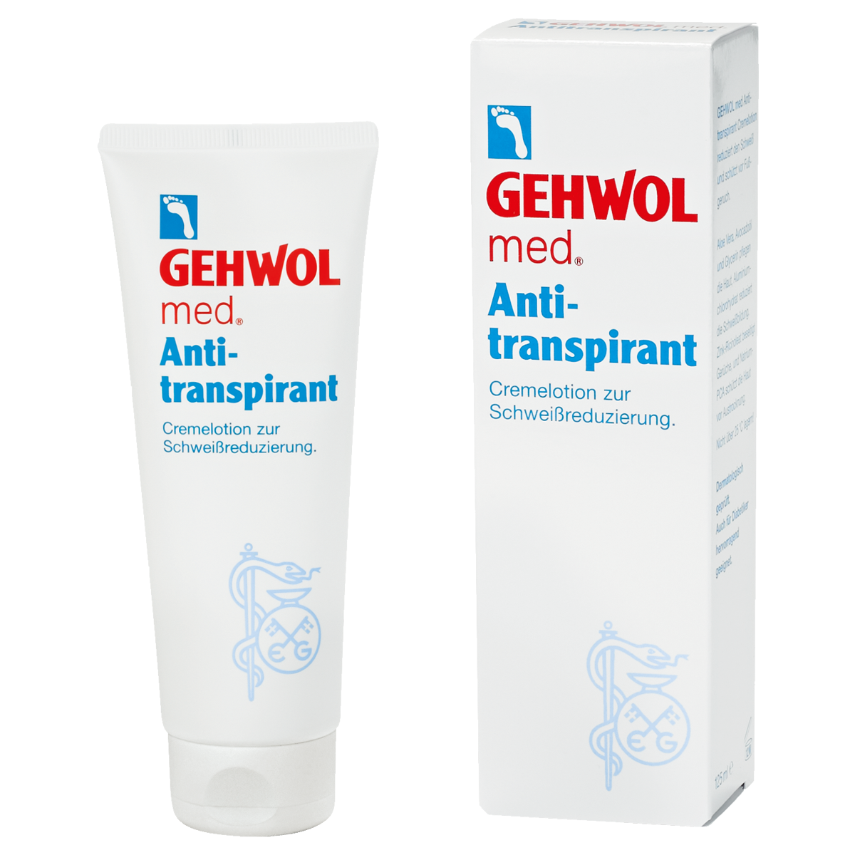 Gehwol med Antitranspirant Tube 125 ml