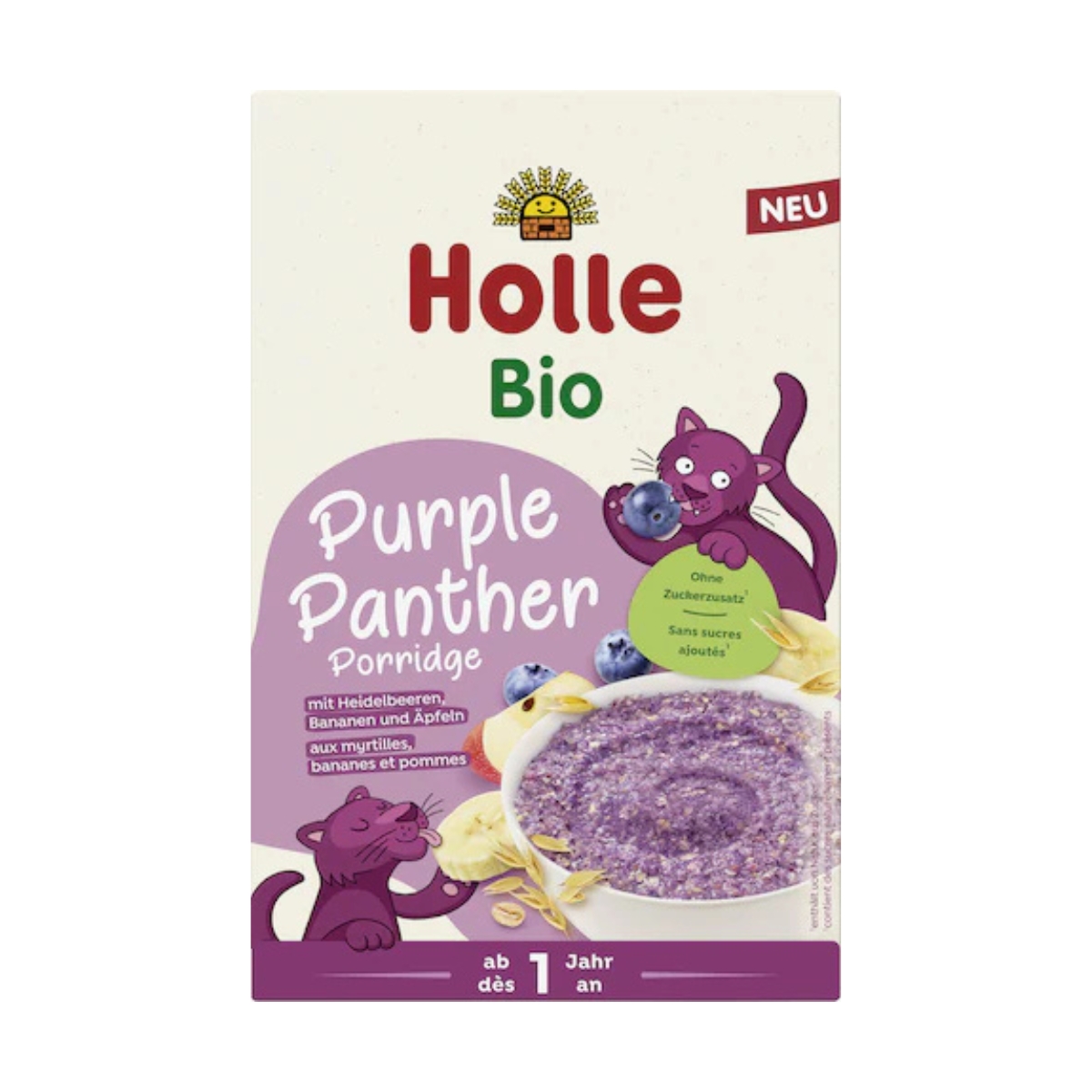 Holle Bio-Porridge Purple Panther Box 200 g