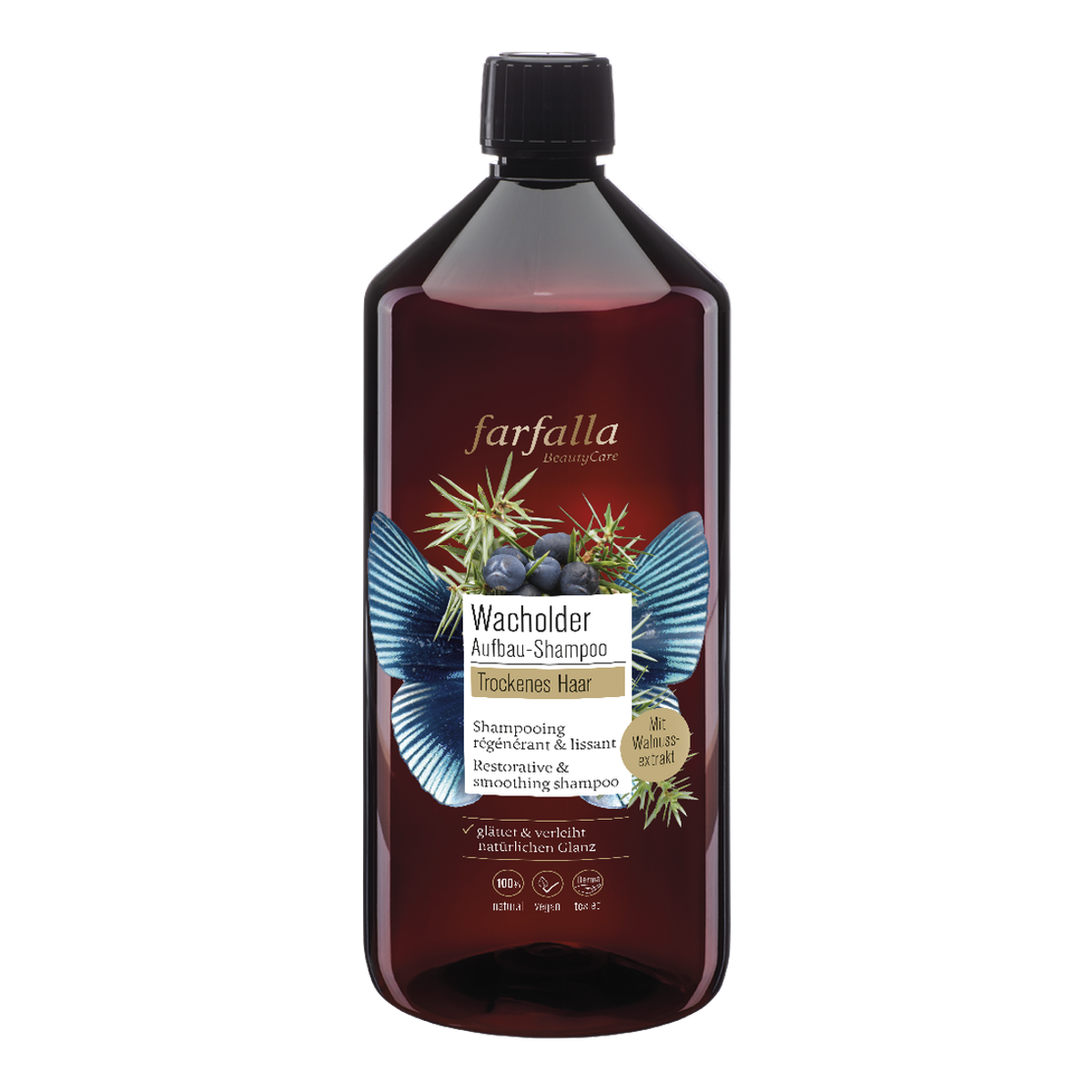 FARFALLA Aufbau-Shampoo Wacholder 1000 ml