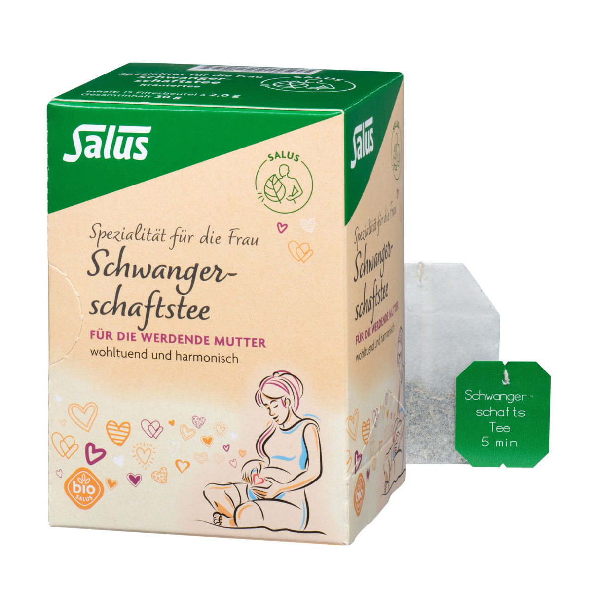 Salus Schwangerschafts Tee Bio Beutel 15 Stück