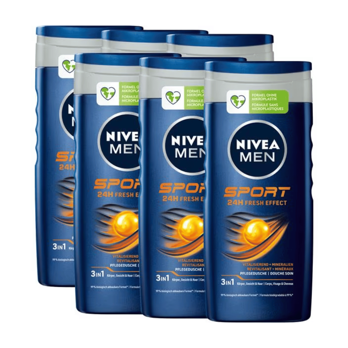 Nivea Men Pflegedusche Sport 6x 250 ml