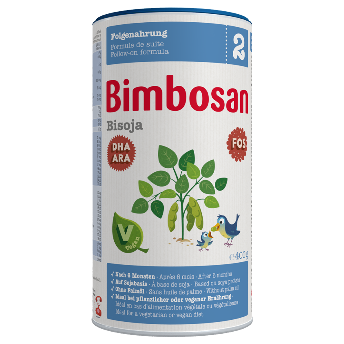 Bimbosan Bisoja 2 Folgenahrung Dose 400 g