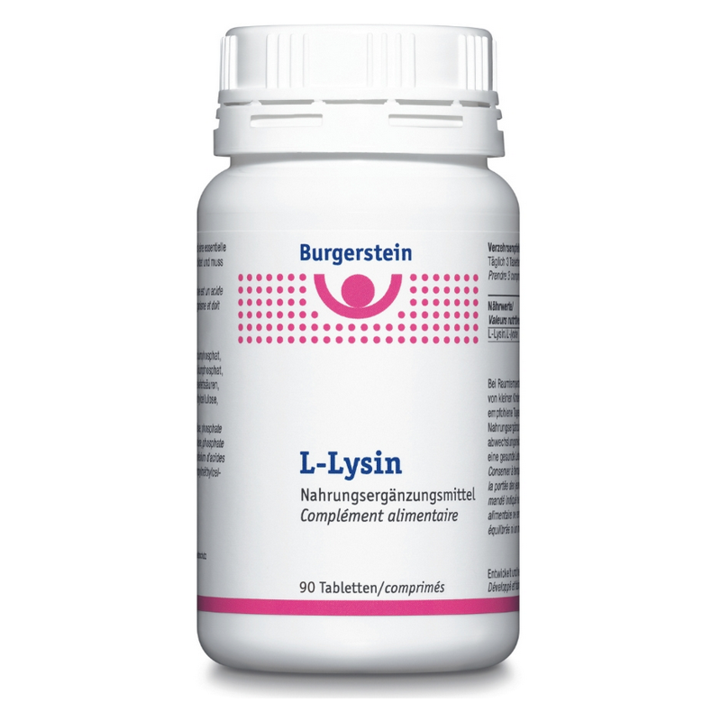 Burgerstein L-Lysin Tabletten Dose 30 Stück