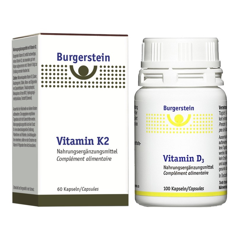 Burgerstein Vitamin K2 + D3 Set