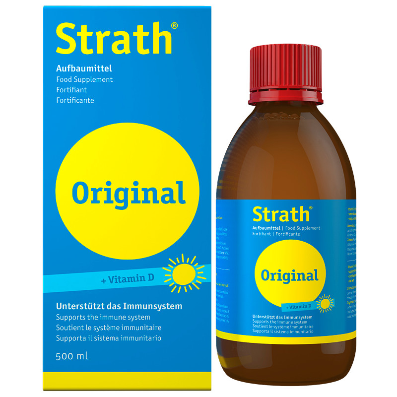 Bio Strath Original + Vitamin D als Aufbaumittel