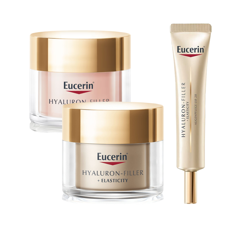 Eucerin Hyaluron-Filler + Elasticity Rose Eye Set Angebot