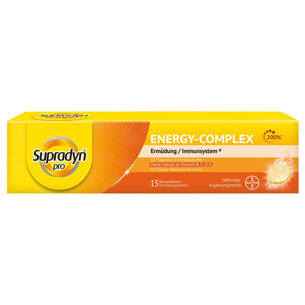 Supradyn pro energy-complex Brausetabletten 15 Stück