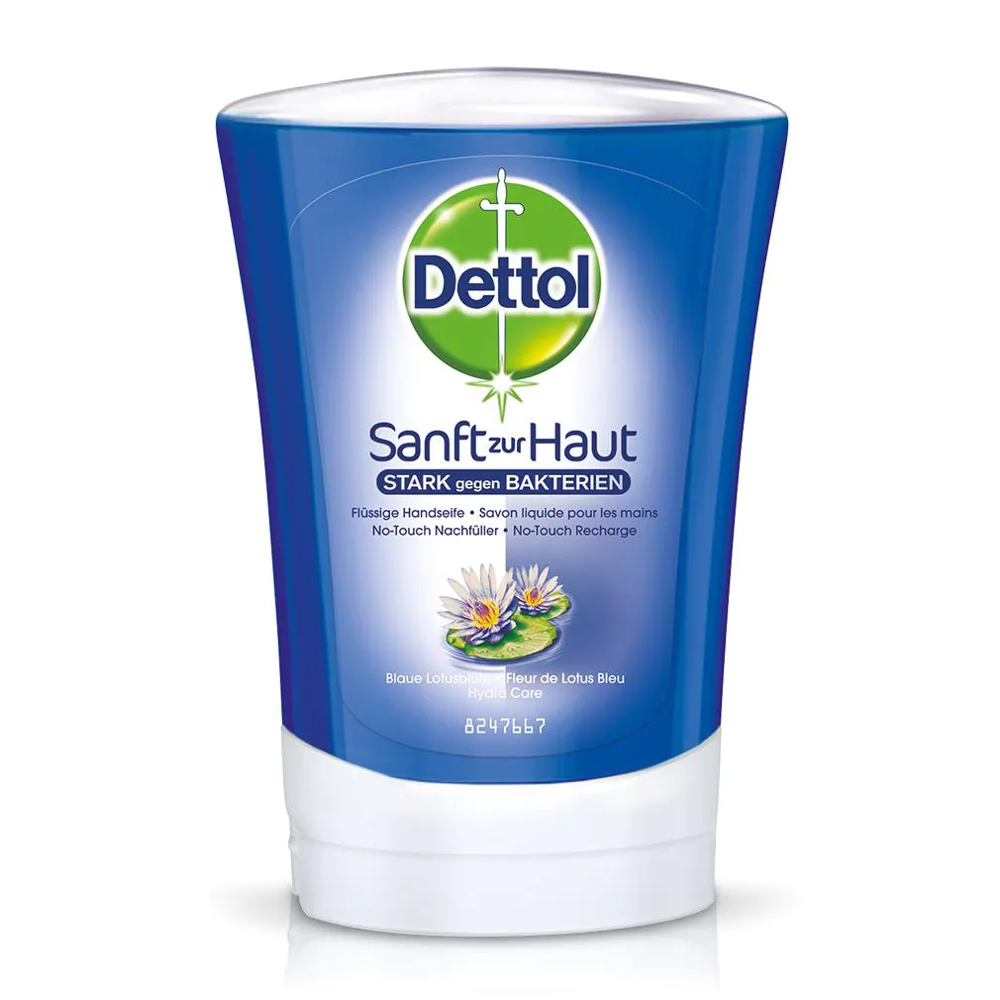 DETTOL No-Touch Handseife Nachfüllung Blaue Lotusblüte 250 ml