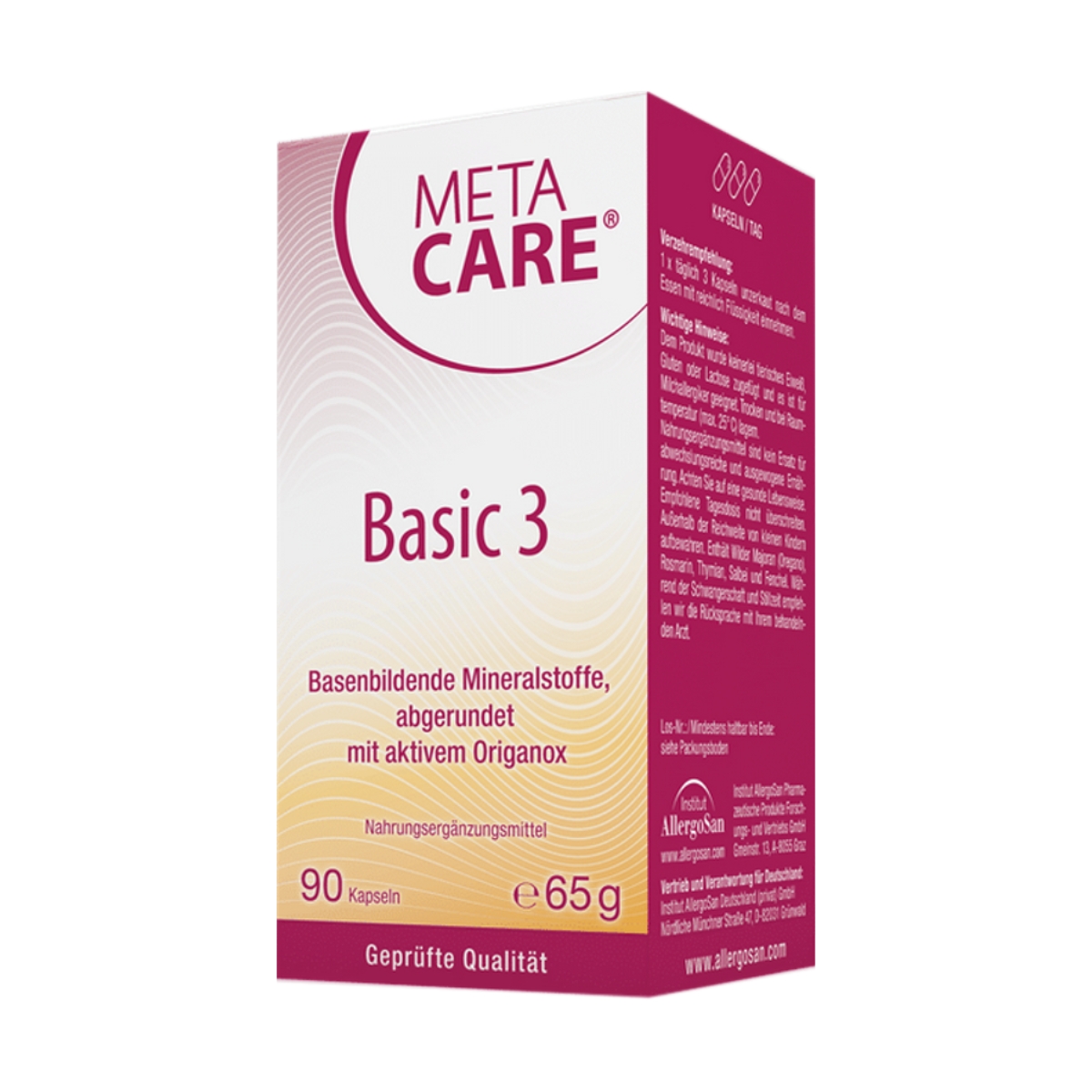 Metacare Basic 3 Kapseln 90 Stück