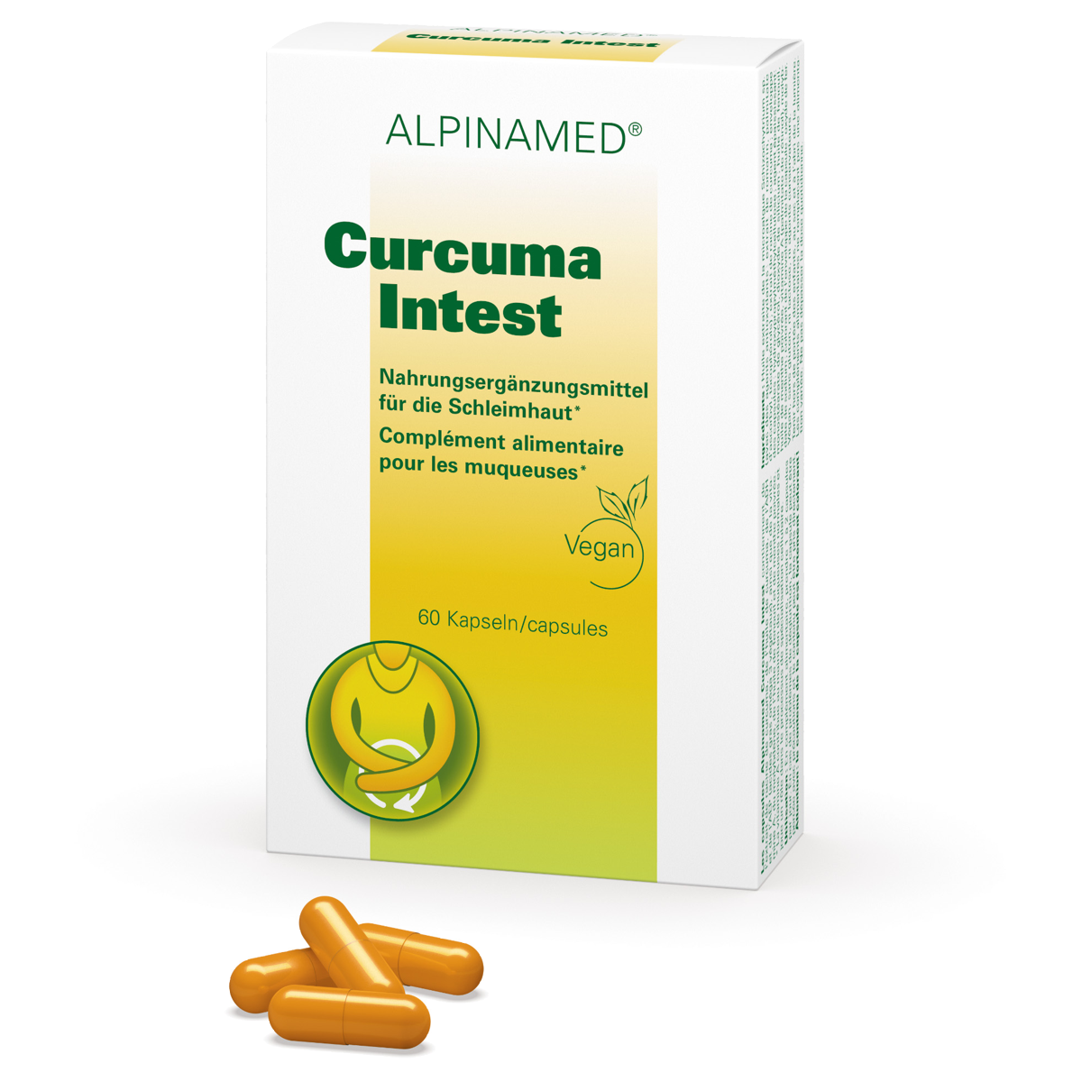 Alpinamed Curcuma Intest Kapseln 60 Stück