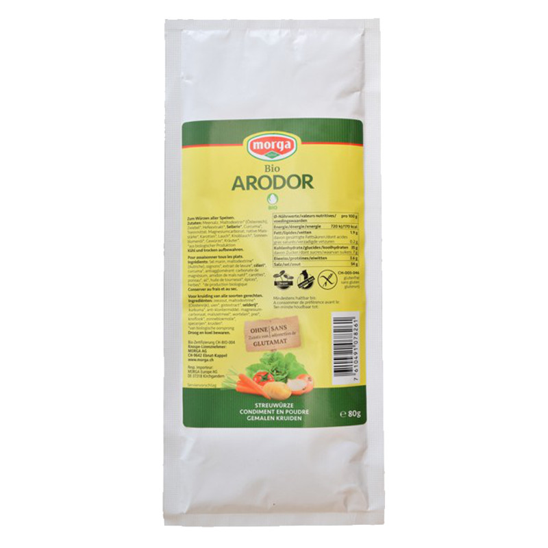 MORGA Arodor Streuwürze Bio Knospe Beutel 80 g