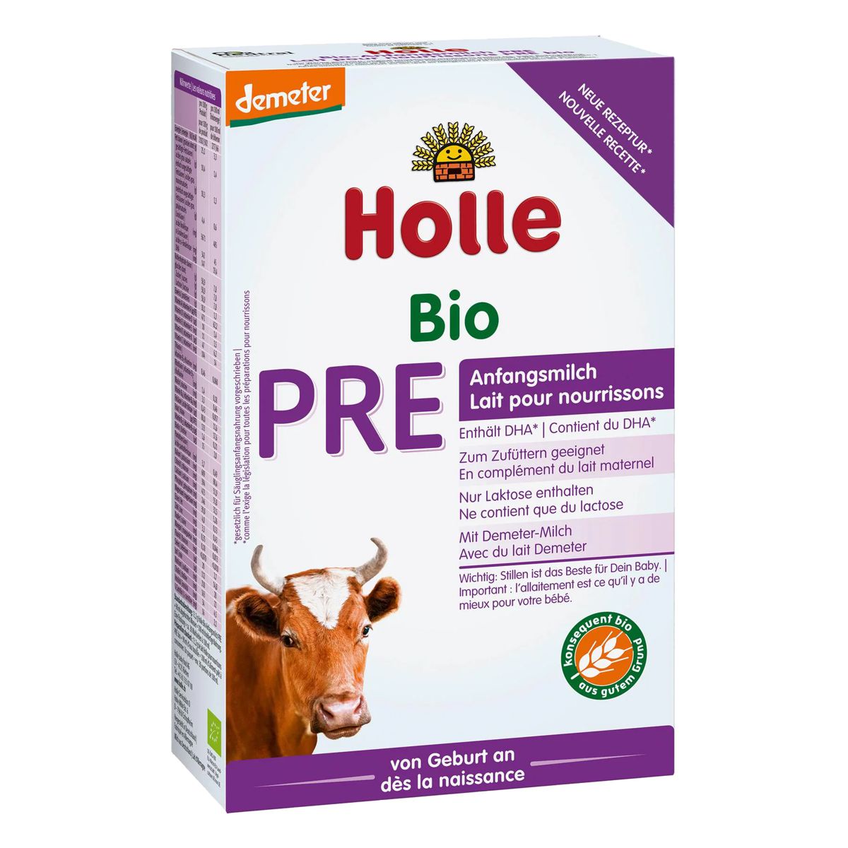 Holle Bio-Anfangsmilch PRE 400 g