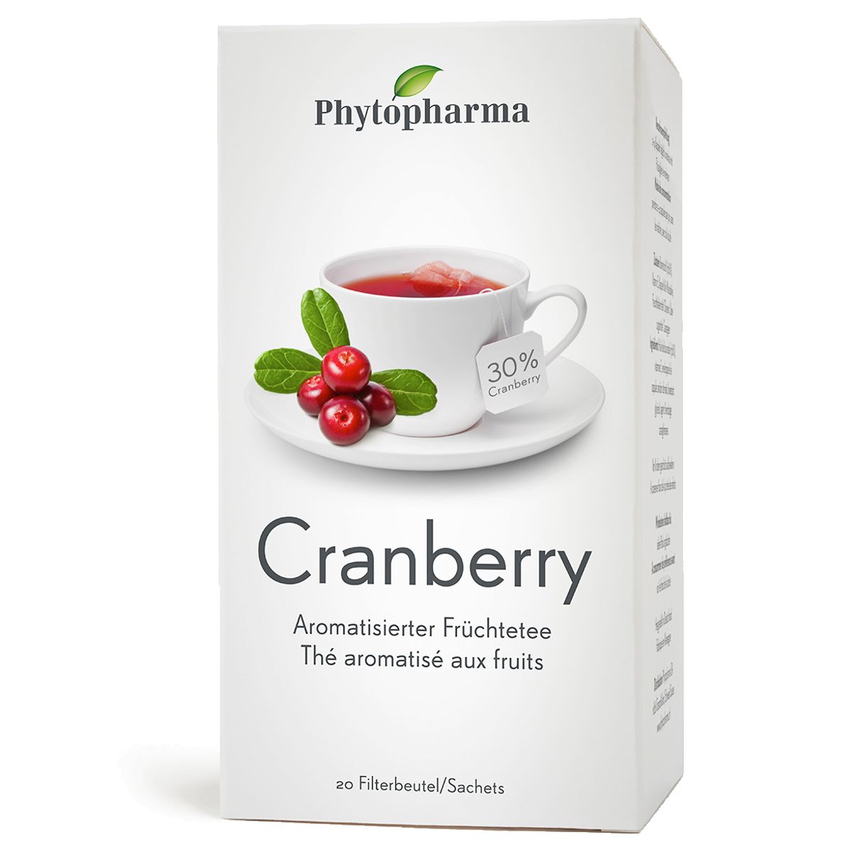 Phytopharma Cranberry Tee 20 Beutel