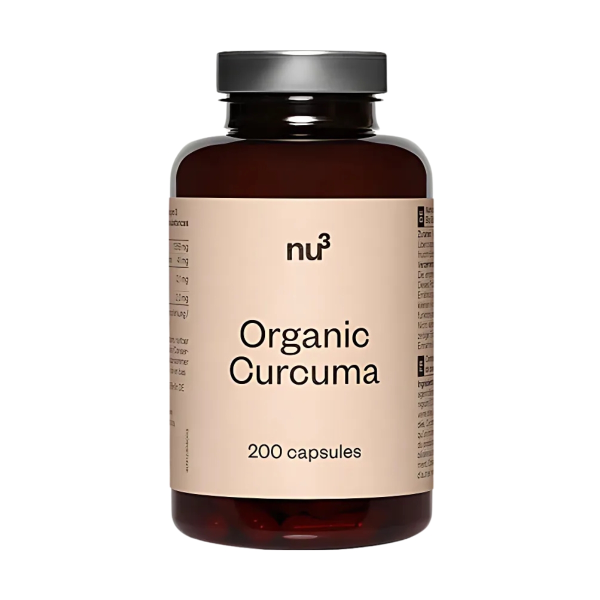 Nu3 Curcuma Organic Kapseln 200 Stück