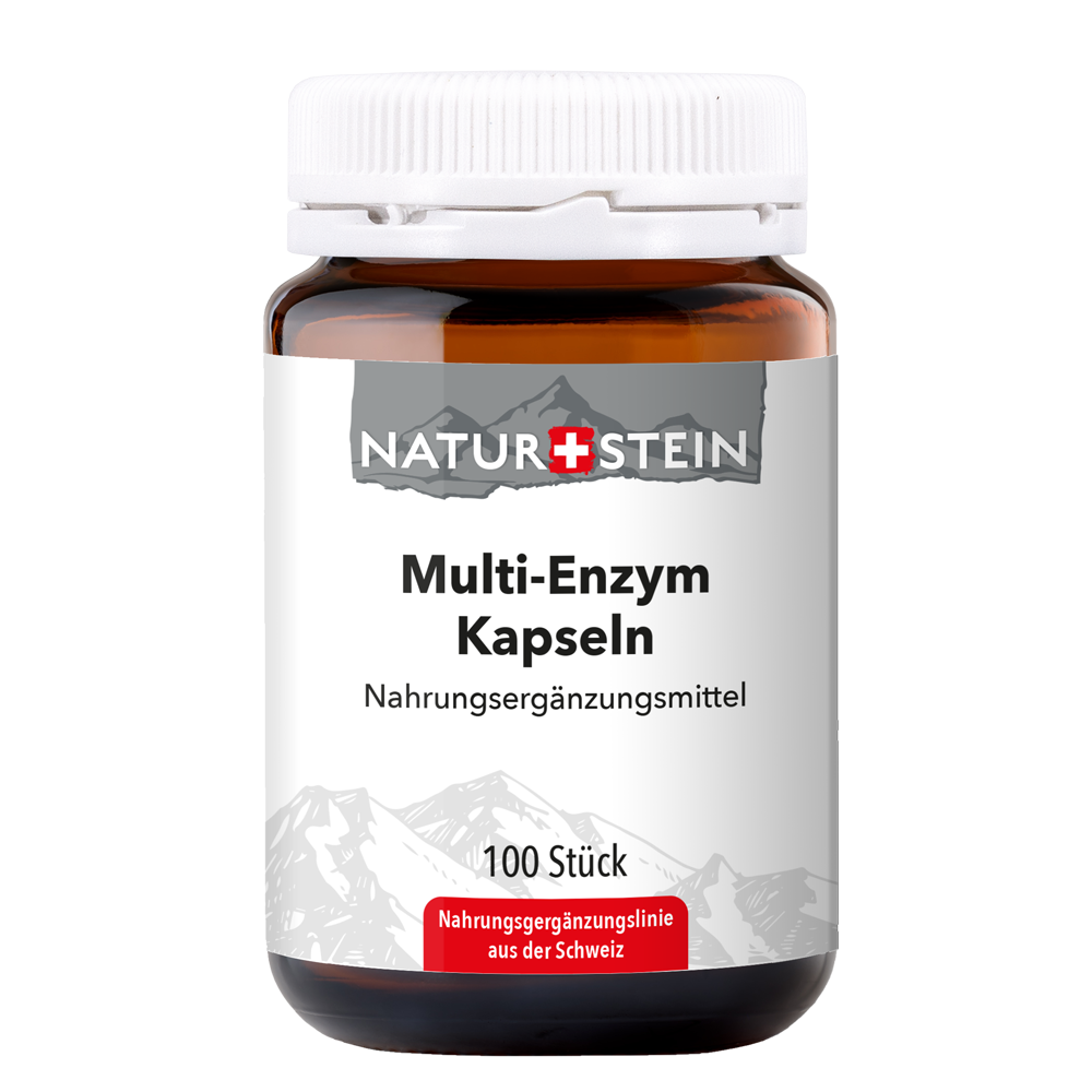 Naturstein Multi- Enzym Kapseln 100 Stück