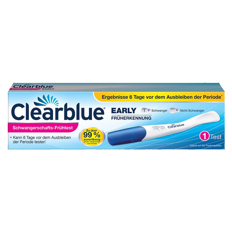 CLEARBLUE Frühe Erkennung Schwangerschaftstest 1 Stück