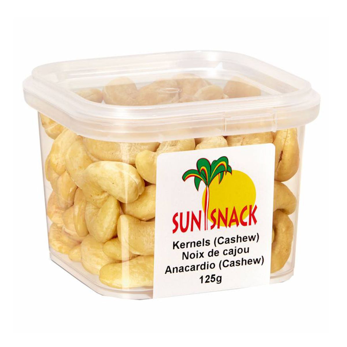 Sun Snack Cashews 6 Dosen 125 g