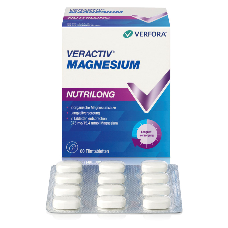 Veractiv Magnesium Nutrilong Tabletten 60 Stück