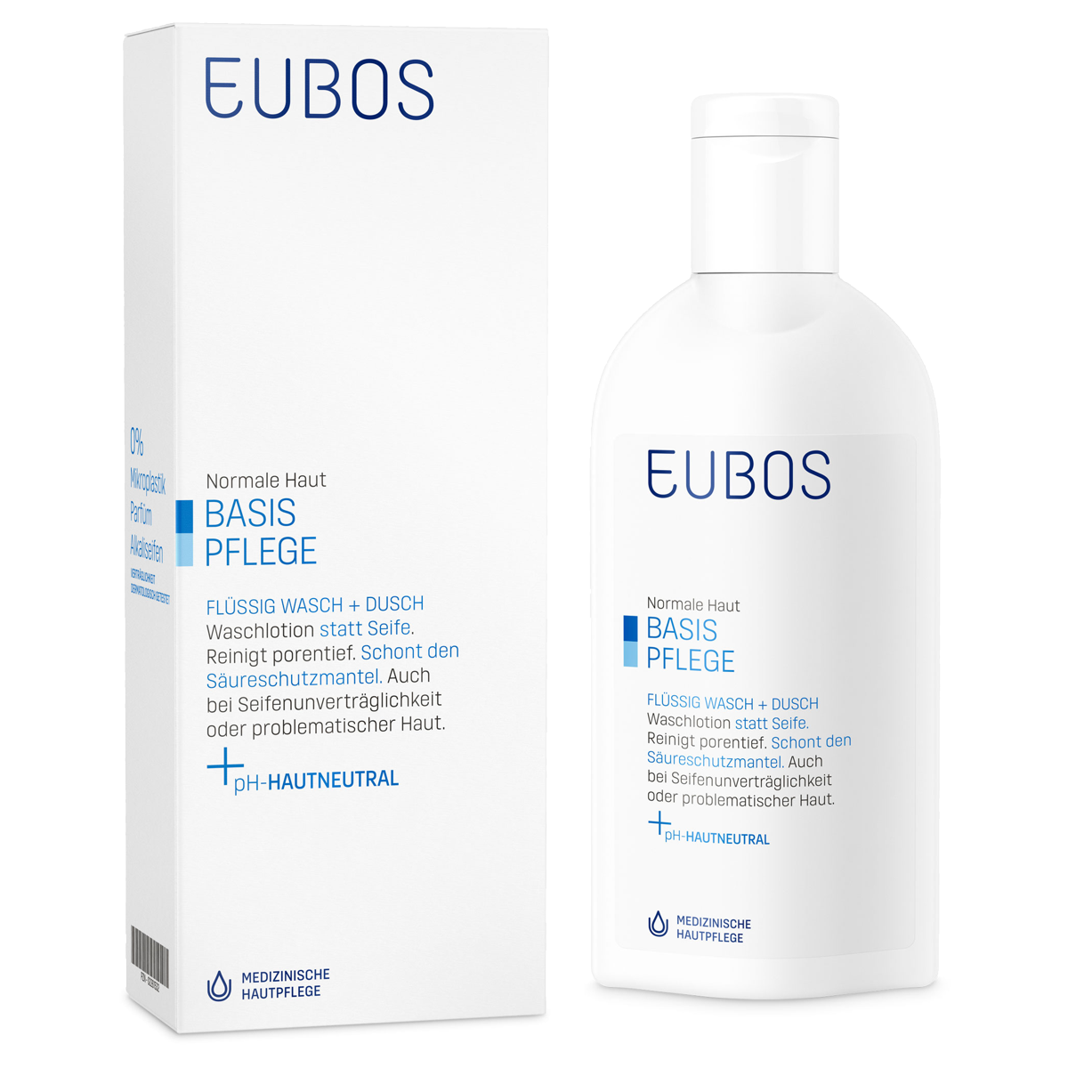 Eubos Seife liquide unparfümiert blau 200 ml