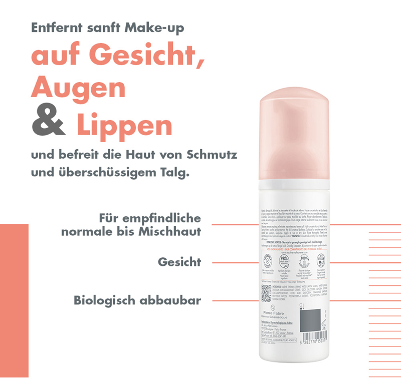 Avène Reinigungsschaum Dispenser 150 ml