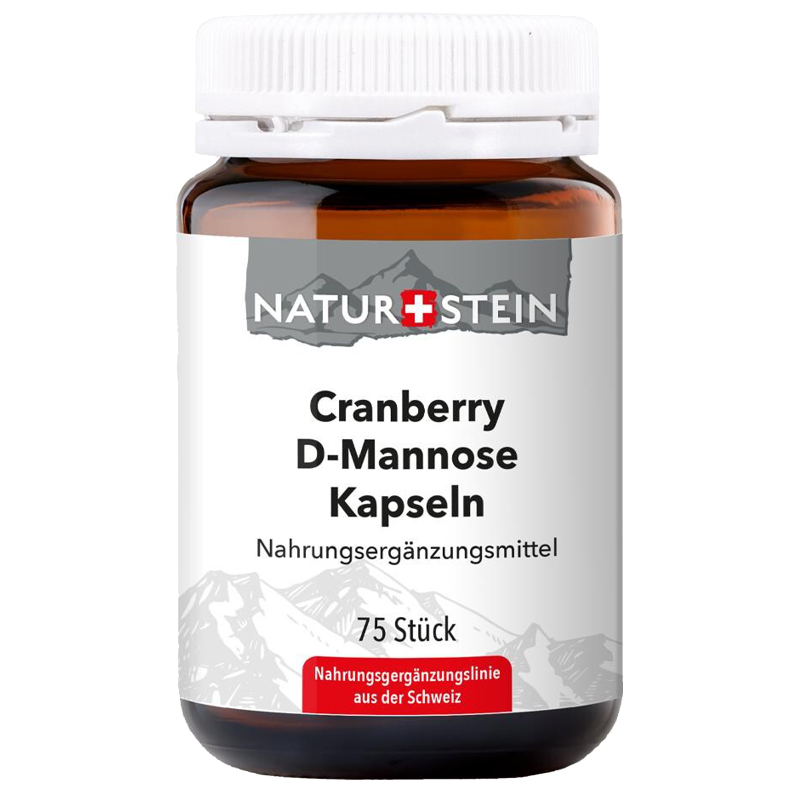 Naturstein Cranberry D-Mannose Kapseln 75 Stück