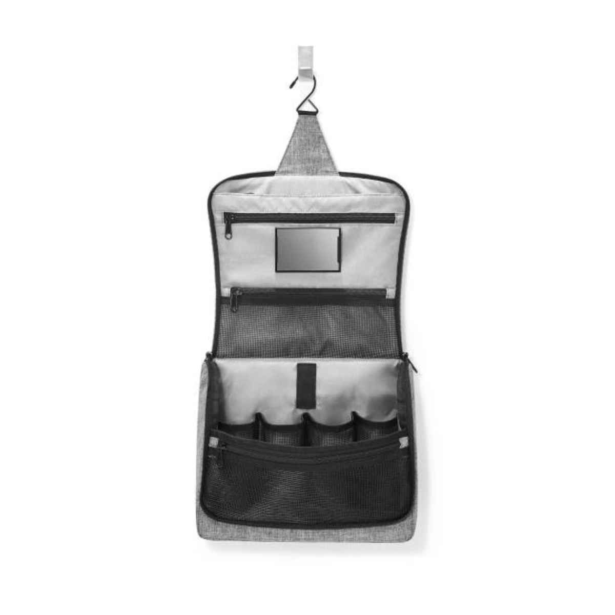 Reisenthel toiletbag XL twist silver