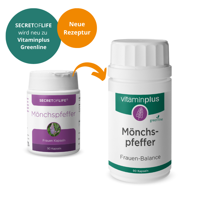 Vitaminplus Mönchspfeffer Kapseln 90 Stück