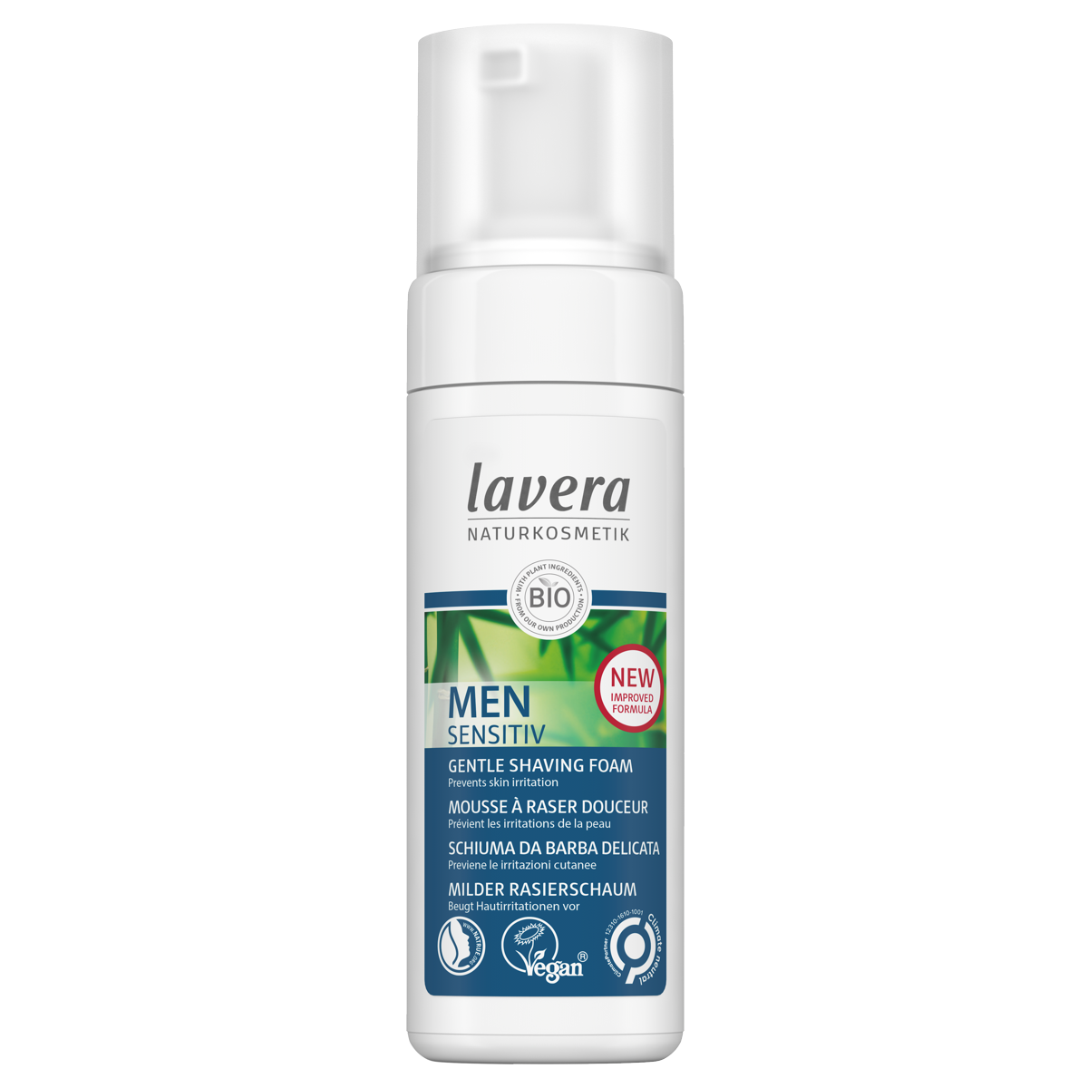 Lavera Men Sensitiv Rasierschaum mild 150 ml