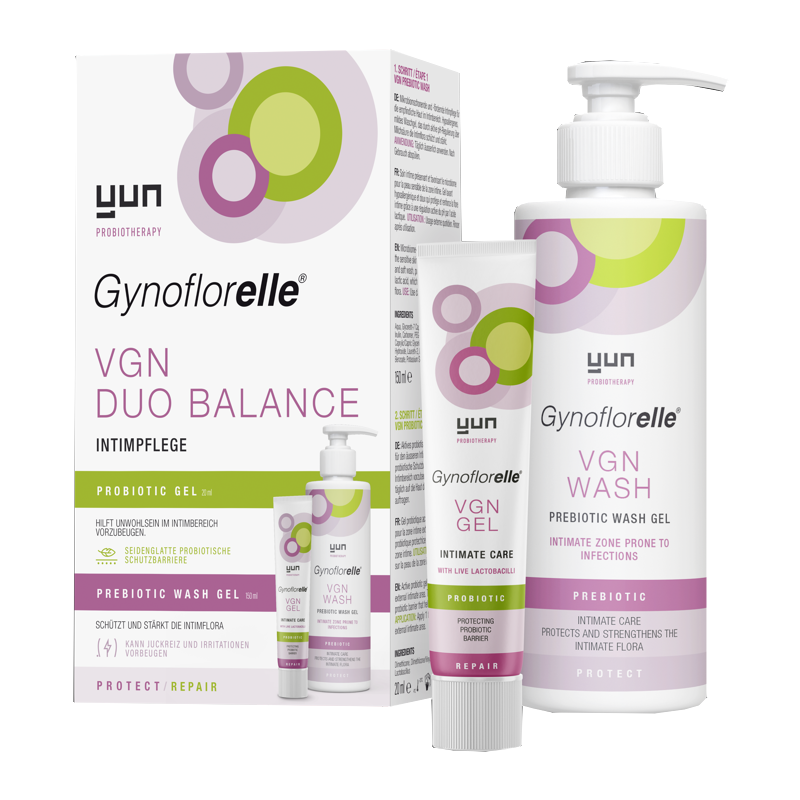 Gynoflorelle Vaginal Balance Duo Gel 20 ml + Wash 150 ml