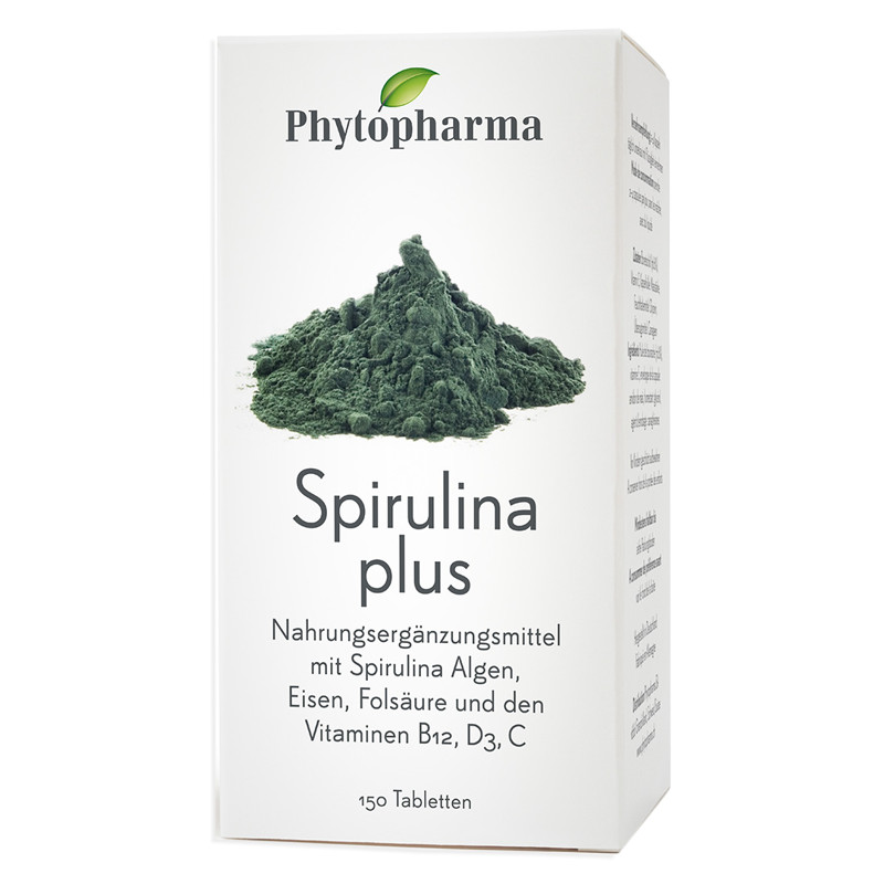 Phytopharma Spirulina Plus 150 Tabletten