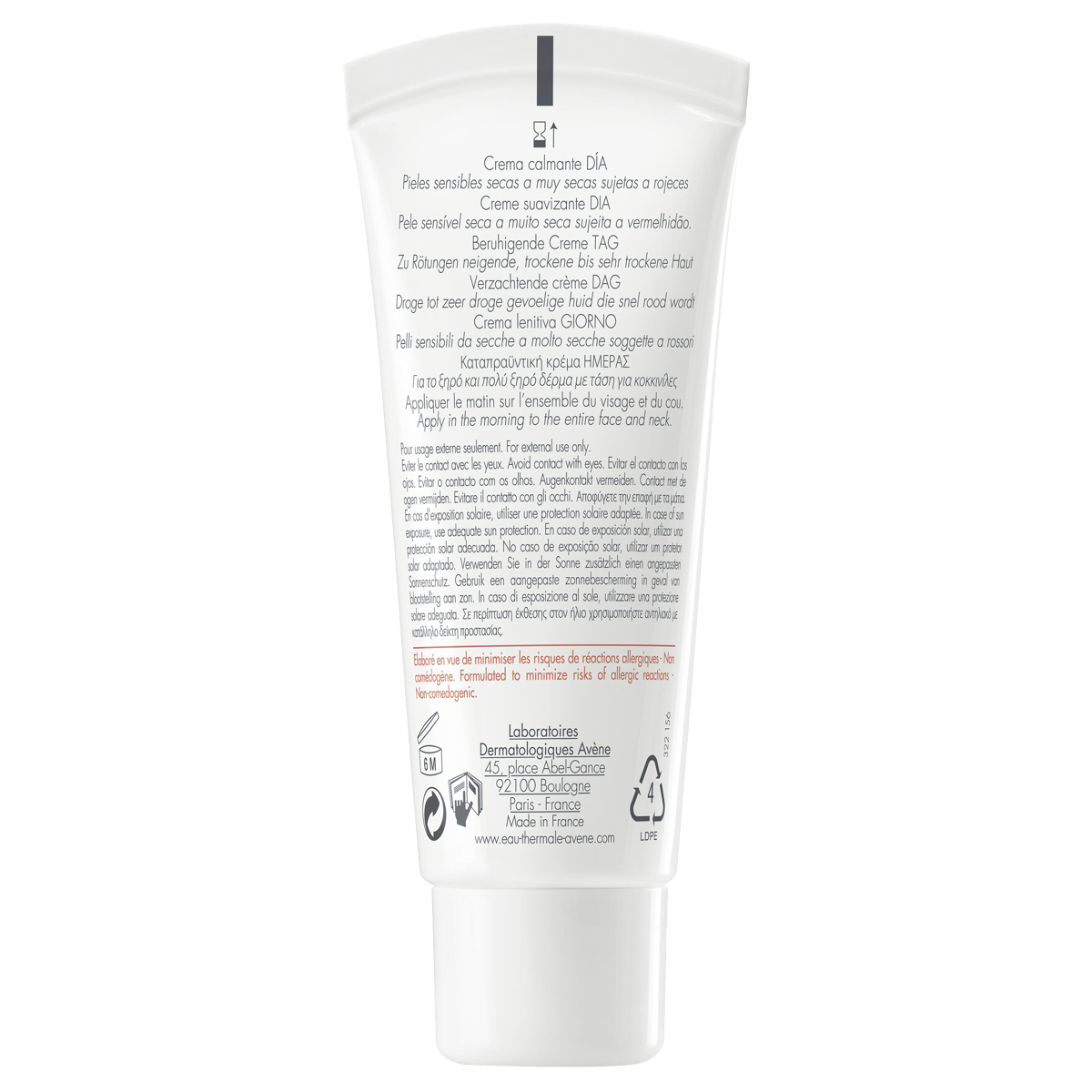 Avène Antirougeurs Tag Creme SPF30 40 ml