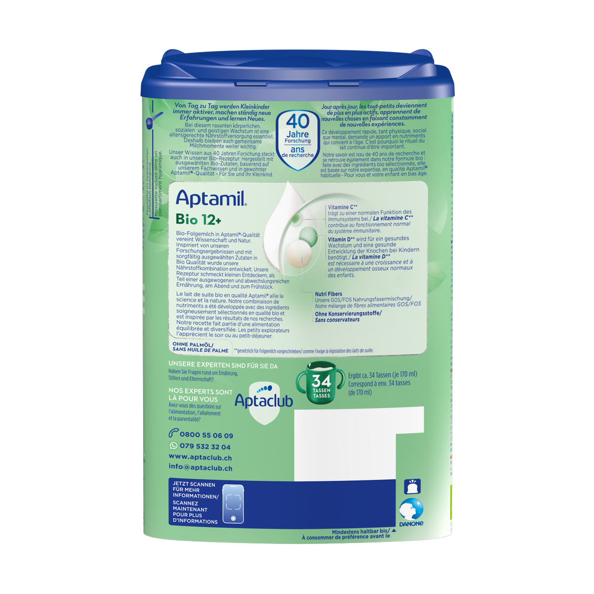 APTAMIL Bio Junior 12+ Dose 800 g