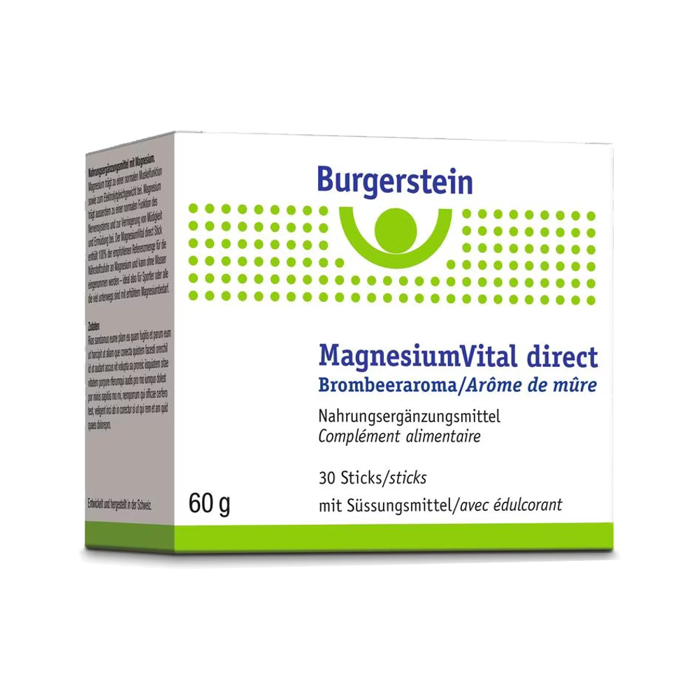 BURGERSTEIN Magnesiumvital direct Stick 3x 30 Stück